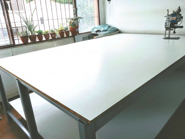Mesa de Corte para Confecção em Aço 1,80mx2,75m